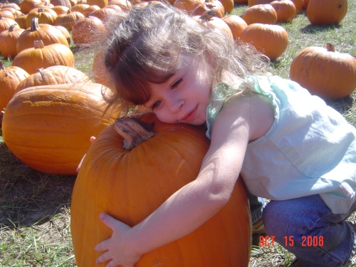 More pumpkin hugs..